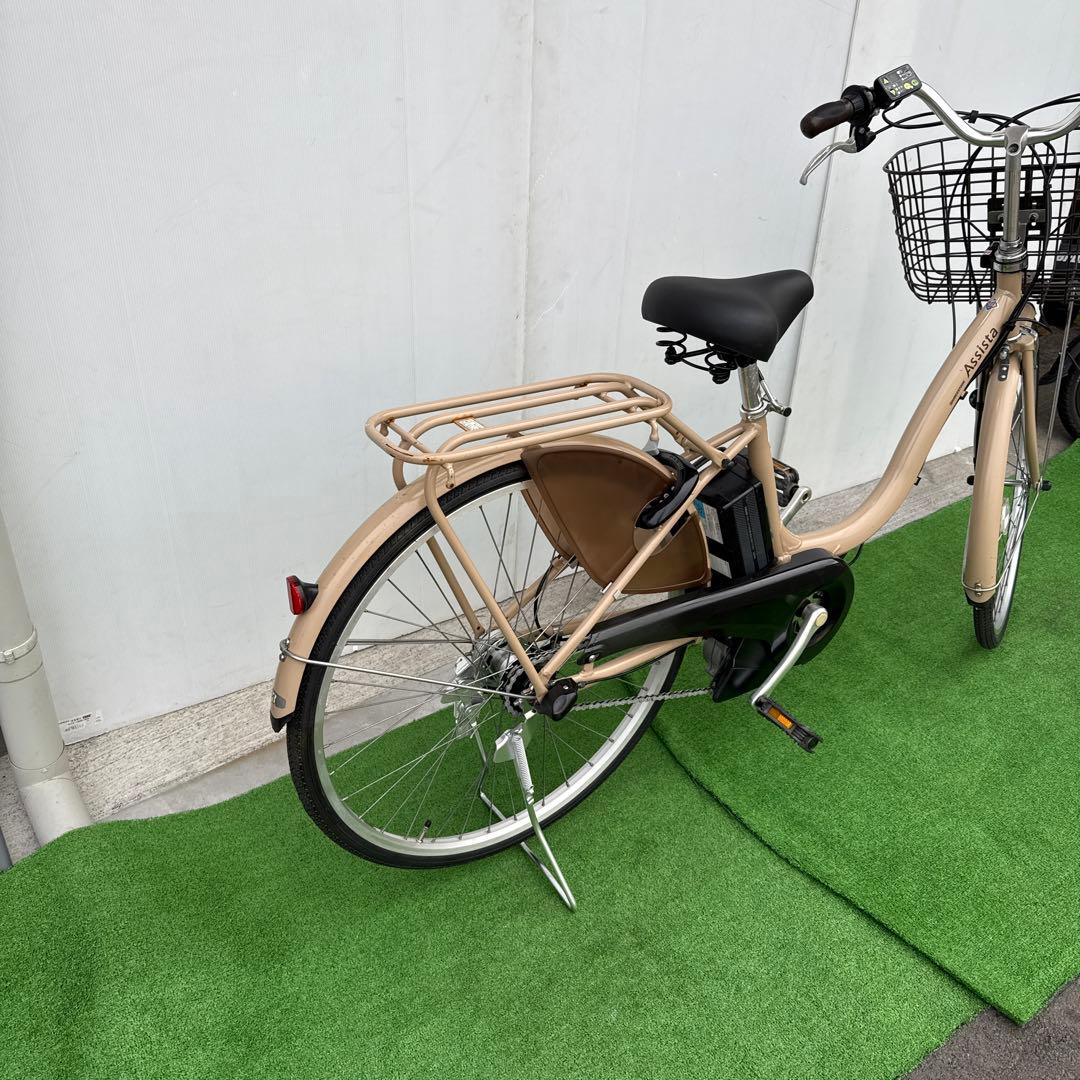 ブリヂストン電動アシスト自転車26インチ イエロー