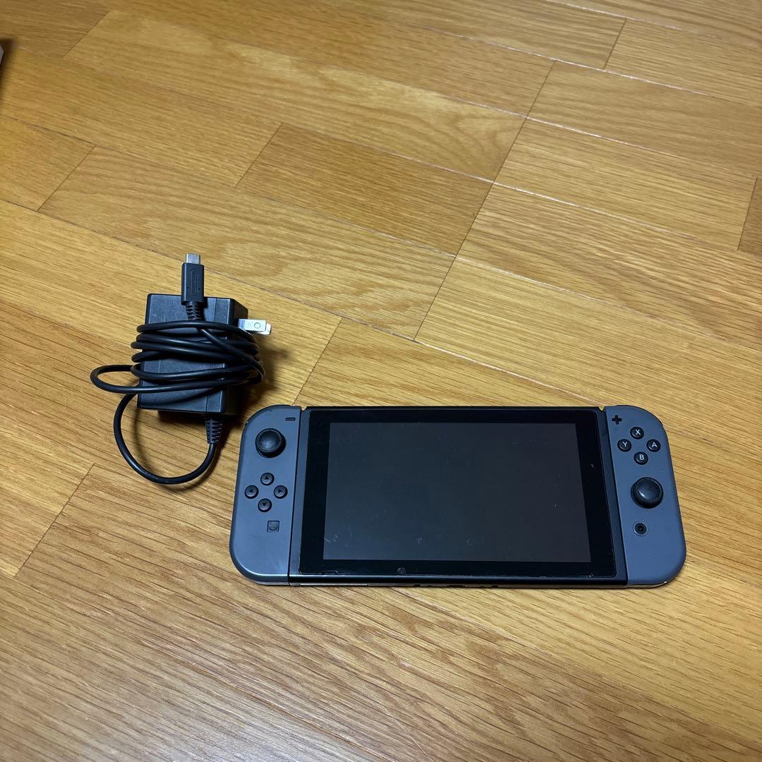 Nintendo Switch 本体 グレーJoy-Con 充電コード付値下げ⭕️