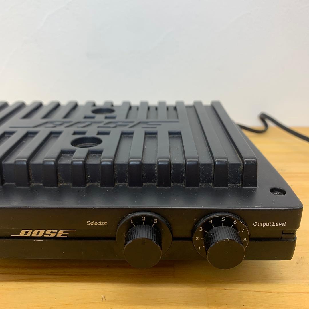BOSE 1706 ステレオパワーアンプ セレクター付き メンテナンス済　動作品