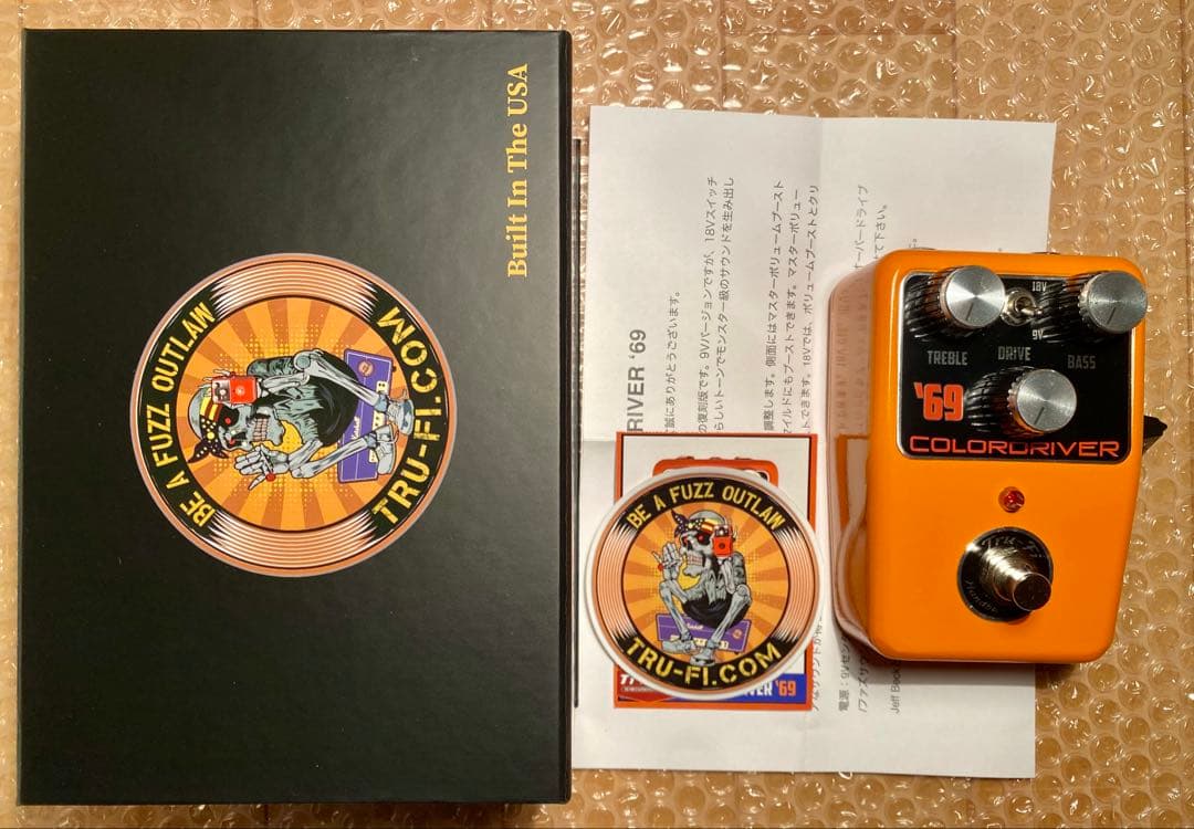 即売れ神ファズ　Tru-Fi Color D ’69