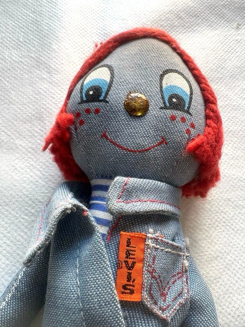 Levi's Denim Rag Doll リーバイス人形　70s