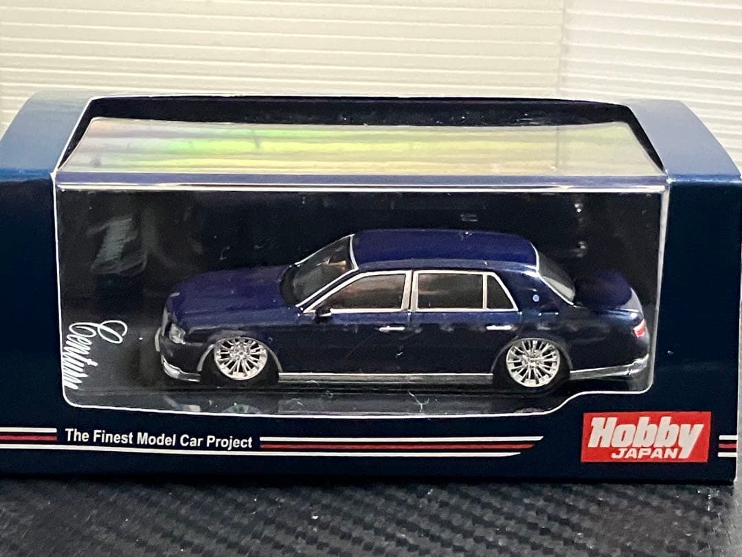 センチュリー　1/64 改造　シャコタン 紺色