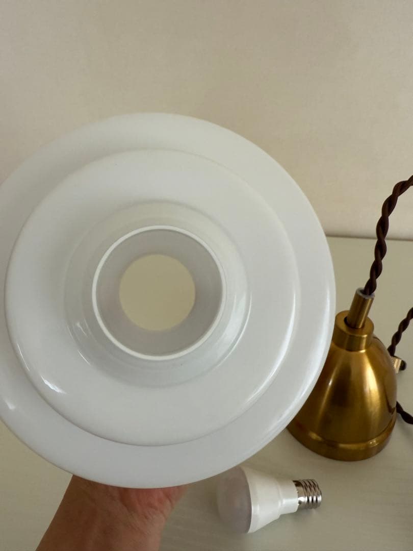 インターフォルム　リネー　ペンダントライト　照明　ダイニング　ホワイト　LED