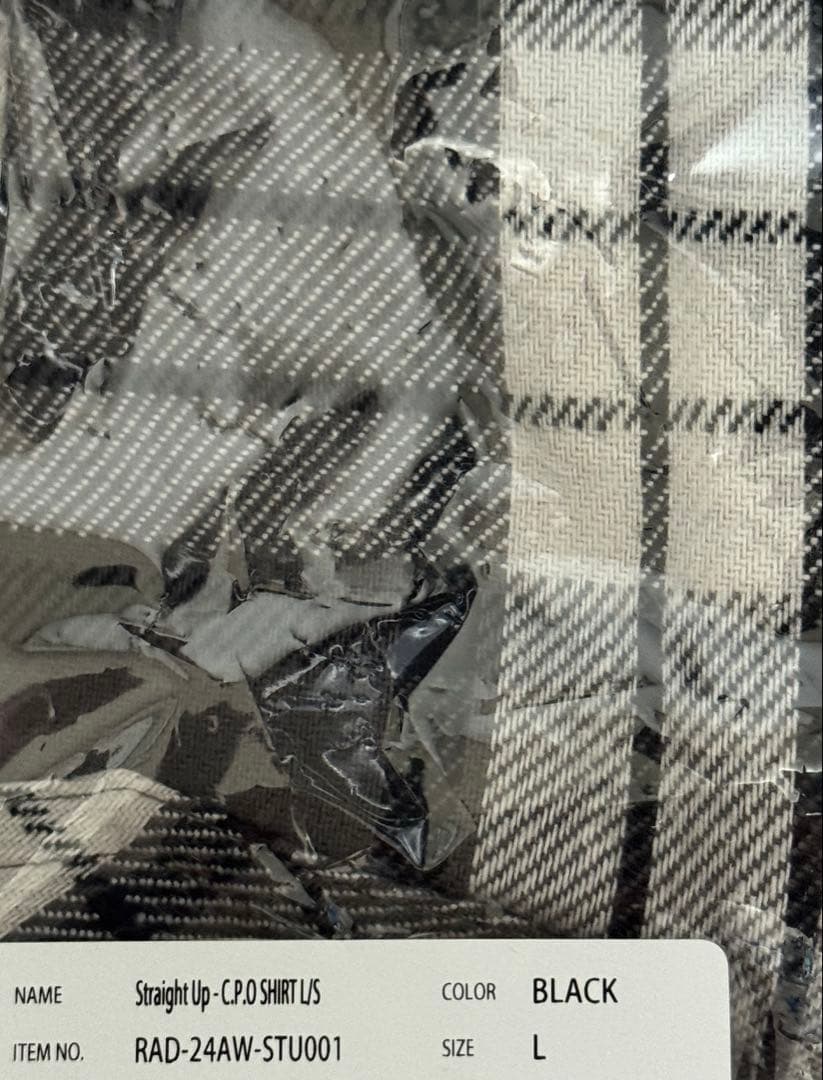 RADIALL Straight Up - C.P.O. SHIRT Lサイズ