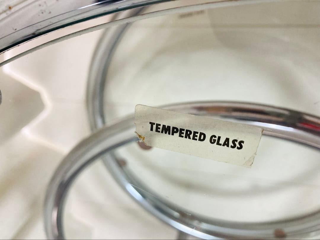 ミッドセンチュリー　ガラステーブル　丸テーブル　4段　インテリア　モダン　北欧