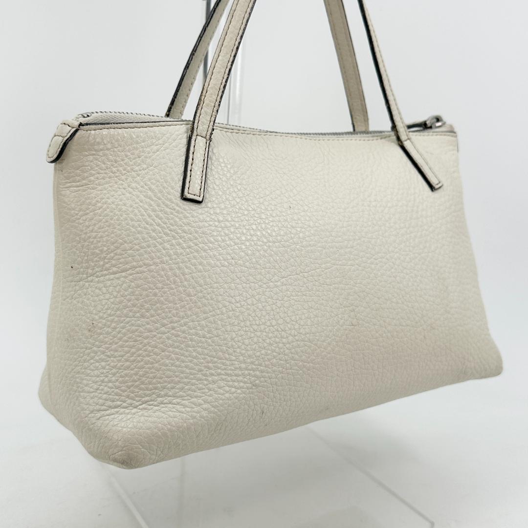 【保存袋付】GUCCI ソーホー アイボリー ハンドバッグ ミニバッグ