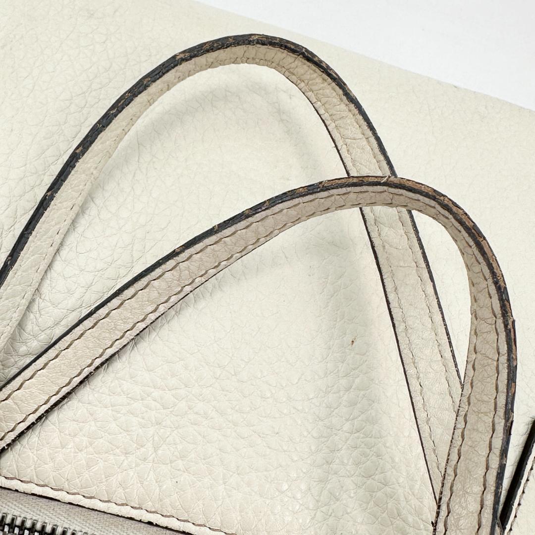 【保存袋付】GUCCI ソーホー アイボリー ハンドバッグ ミニバッグ