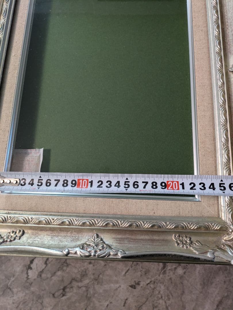 シルバー油彩額縁