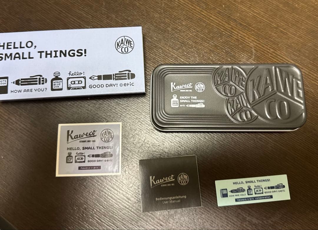 ericさん 万年筆 ボールペンセット カヴェコ