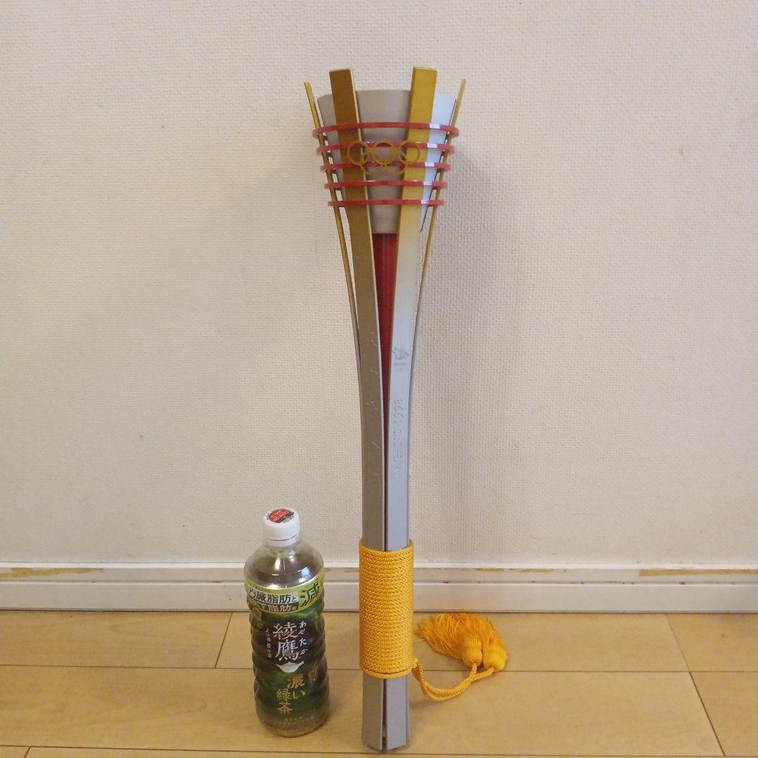 【レア 美品】1998年 長野オリンピック 聖火リレー トーチ 本物保証