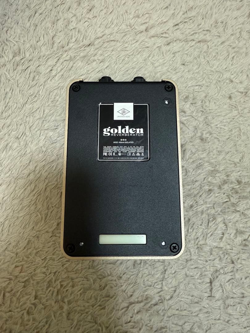 ギター Universal Audio UAFX golden REVERBERATOR