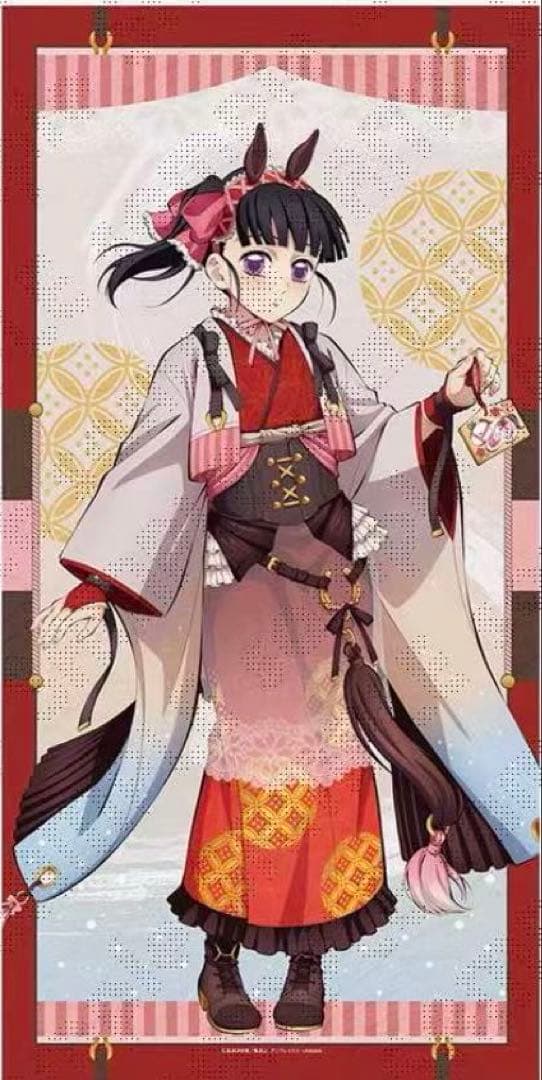 鬼滅の刃ufotableダイニング 干支2026 午年 等身大絵巻 栗花落カナヲ