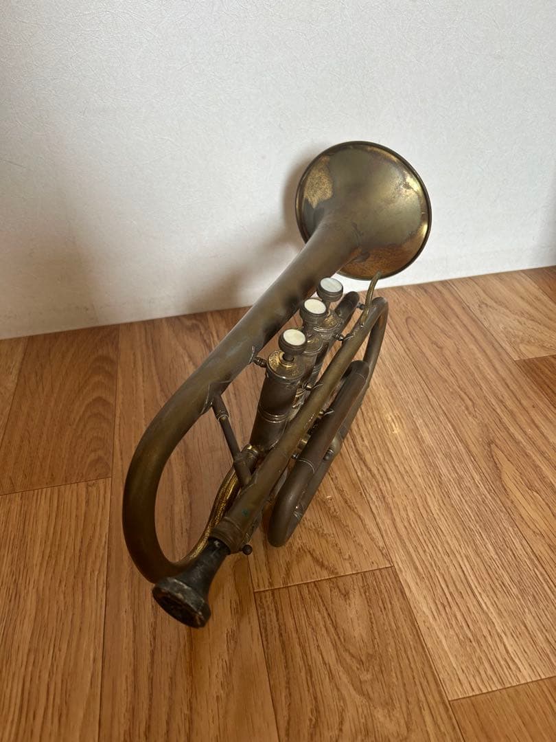 トランペット 管楽器 アンティーク 詳細不明 動作未確認 ジャンク品