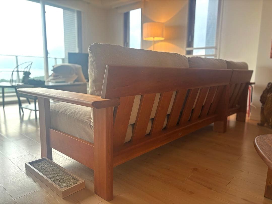 ナガノインテリア　３人掛けソファ