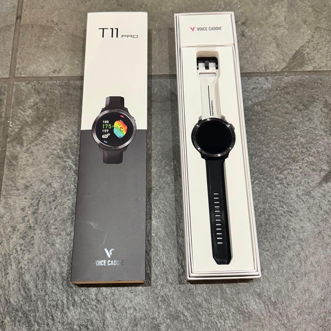 ボイスキャディ T11PRO GPSゴルフナビ 腕時計型