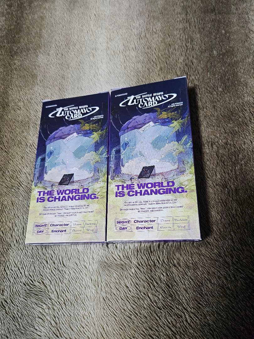 ずとまよカード　2BOX　カードケース等