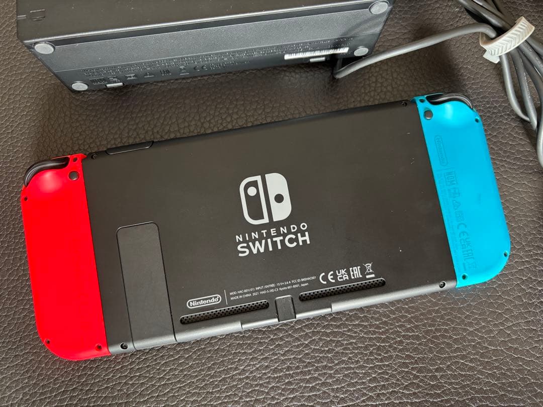 バッテリー強化版 Switch本体 ネオンレッド ネオンブルー　箱なし