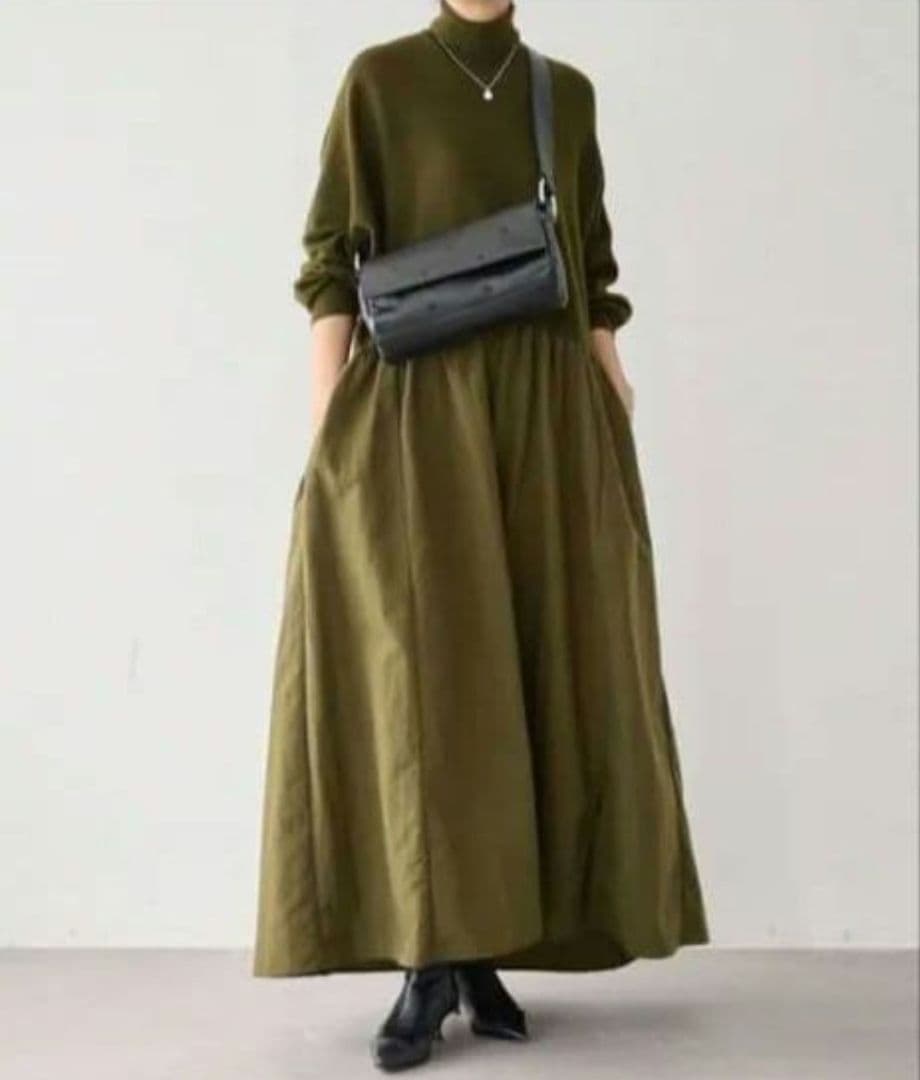 ビアズリー ドットブラックショルダーバッグ ボデイバック