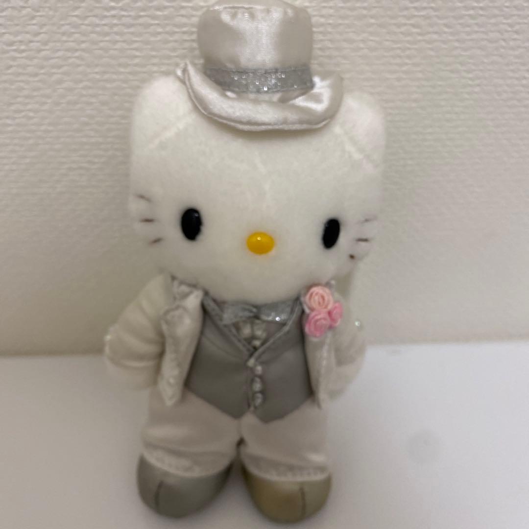ハローキティ ウェディング ぬいぐるみ セット ドレス タキシード レア