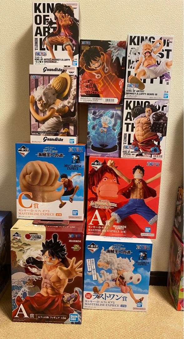 ワンピース　ルフィ　フィギュア　セット　まとめ売り