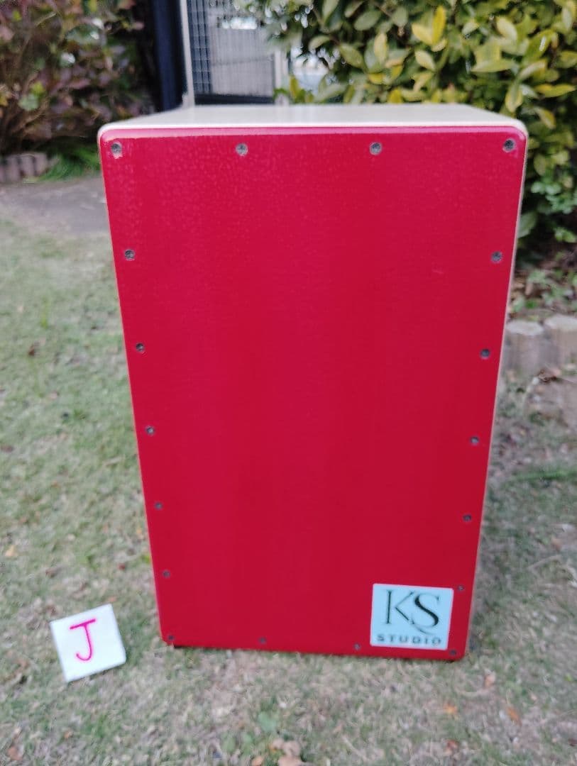 KS STUDIO 赤 カホン