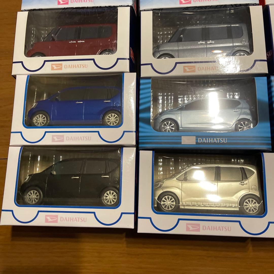 新品 DAIHATSU プルバックカー 非売品 13点セット タント ムーブ