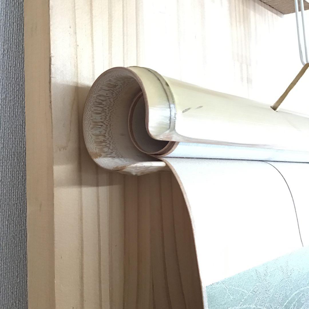 K茶道具　竹製　軸巻上(掛軸の長さ調整する時に) 紙箱　S978KJ