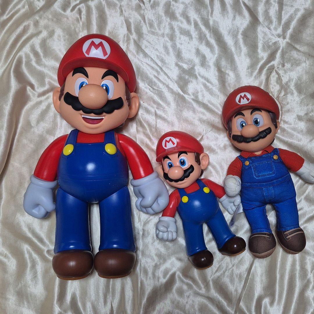 【入手困難】スーパーマリオ フィギュア 3体セット 人形