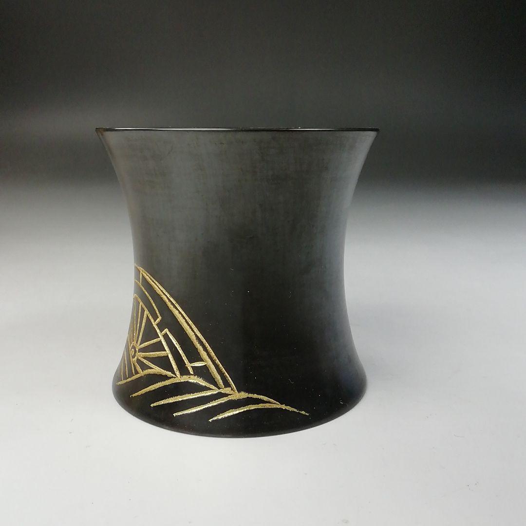 Ｔ７５１　蓋置　『唐銅蓋置』『金彩源氏車』『圭成』　共箱　茶道具