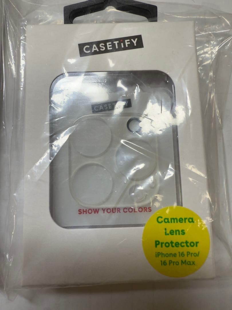 CASETiFY　iPhone16ProMax　スマホケース　保護フィルム