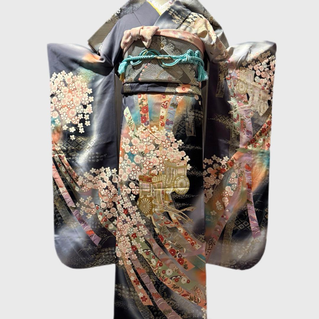 美品　振袖フルセット　古典柄　❤︎可愛い❤︎　長襦袢付き　156〜166cm