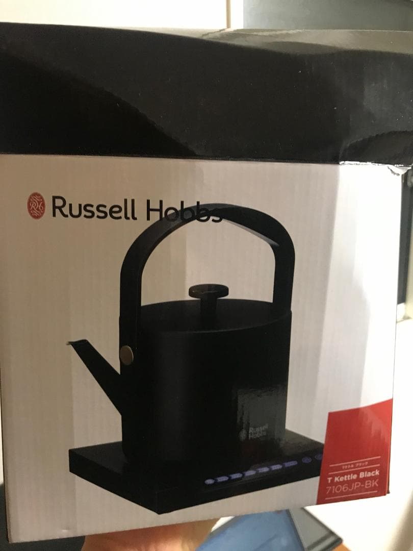 Russel Hobs　T kettle Black 7106JP-BK