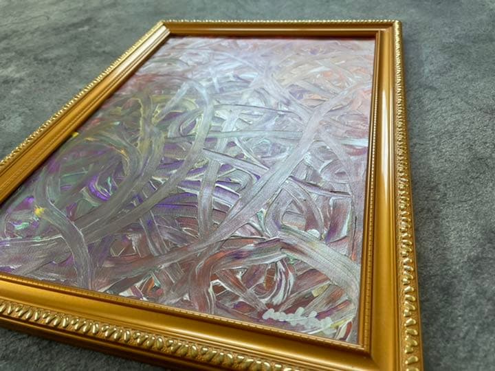 モダン　抽象画　絵画　アート　ヴィンテージ