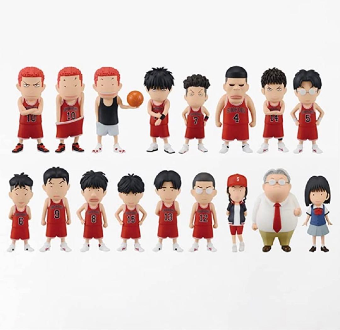 映画スラムダンク　フィギュアコレクション　湘北セット