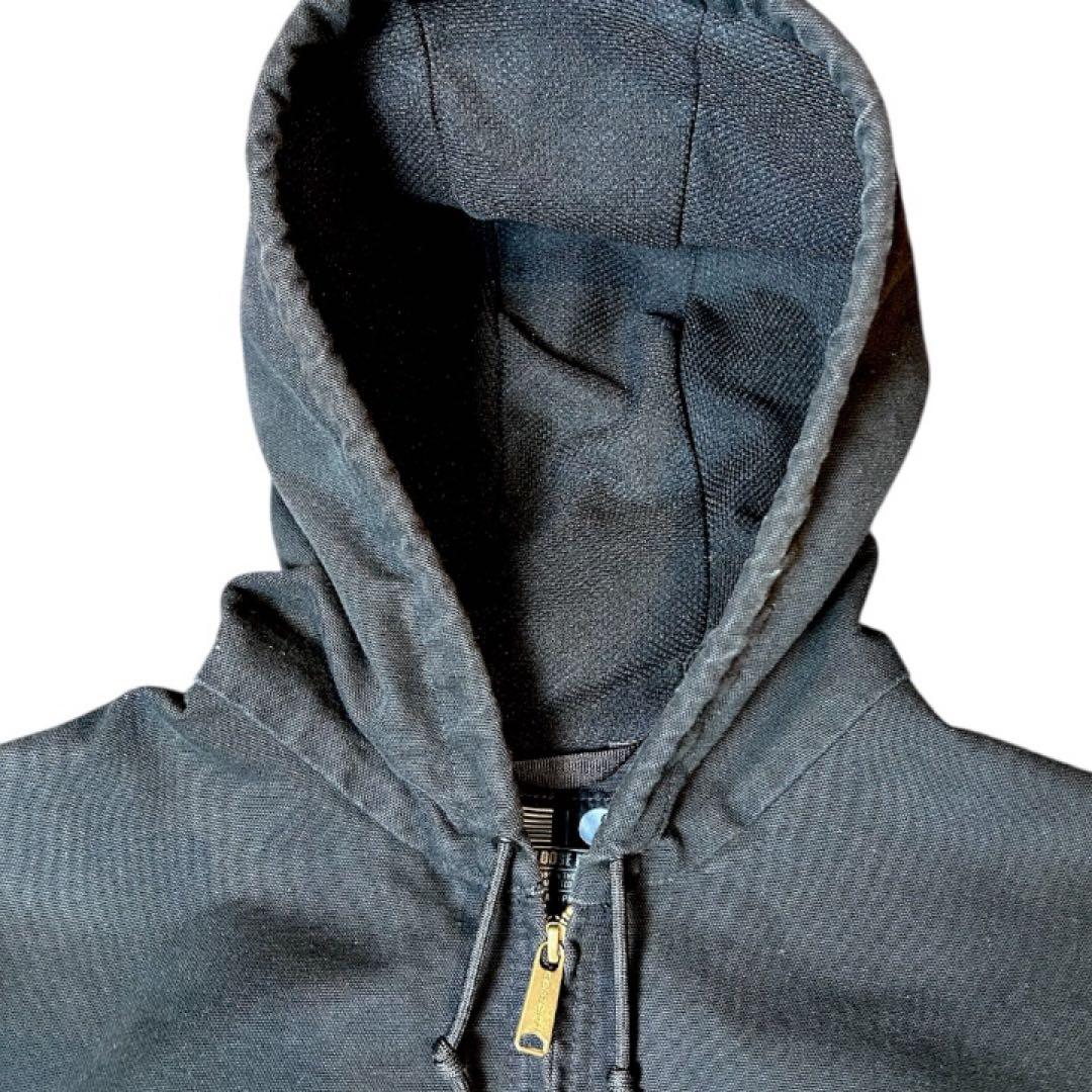 【定番色】Carharttアクティブジャケット J131-Mブラック XL相当