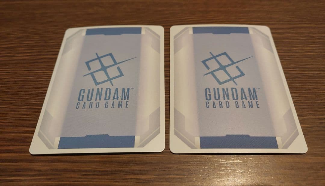 ガンダムカードゲーム　予期せぬ出来事　プロモ　パラレル　2枚