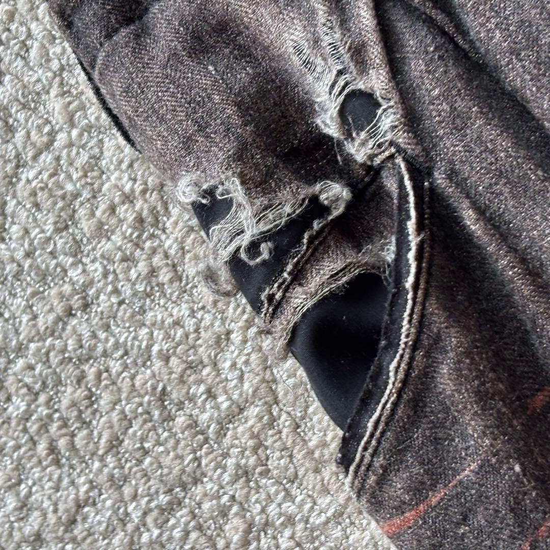 【18AW】 Yohji Yamamoto リネン　ワイドパンツ　archive