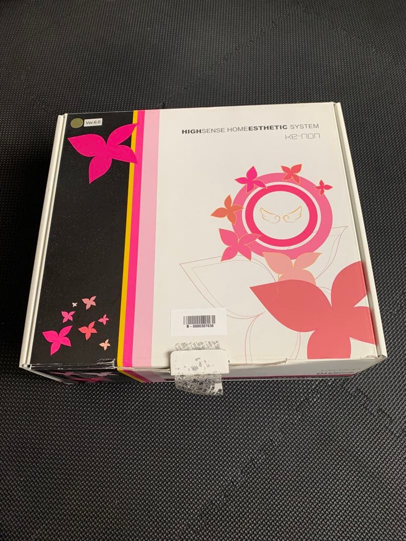 【美品】エムテック KE-NON 脱毛器　フラッシュ式 シャンパンゴールド