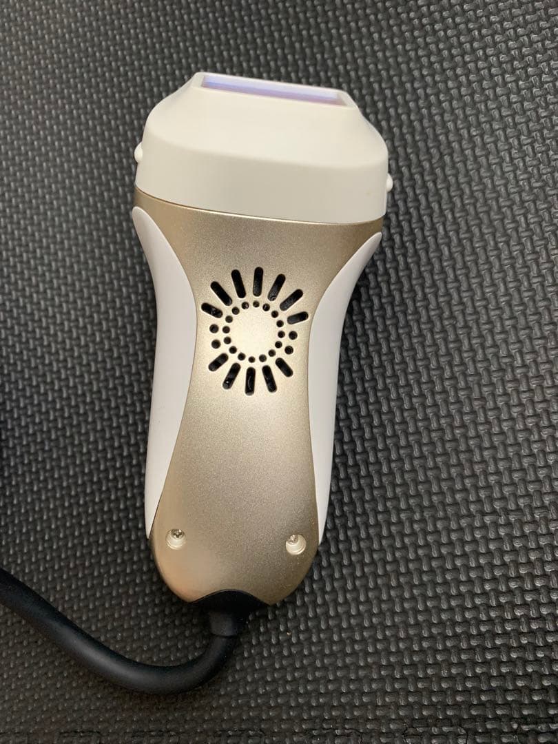 【美品】エムテック KE-NON 脱毛器　フラッシュ式 シャンパンゴールド