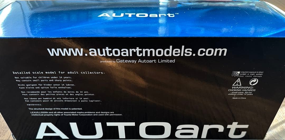 AUTOartLexus LS 500h1/18 ホワイト ミニカー1/18