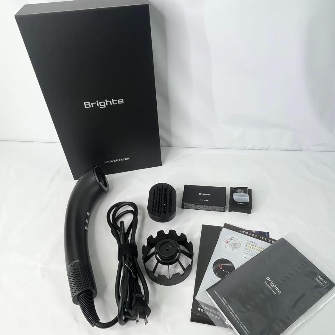 【美品】Brighte シャワードライヤー BRT-SD173 新品ヘアミスト付