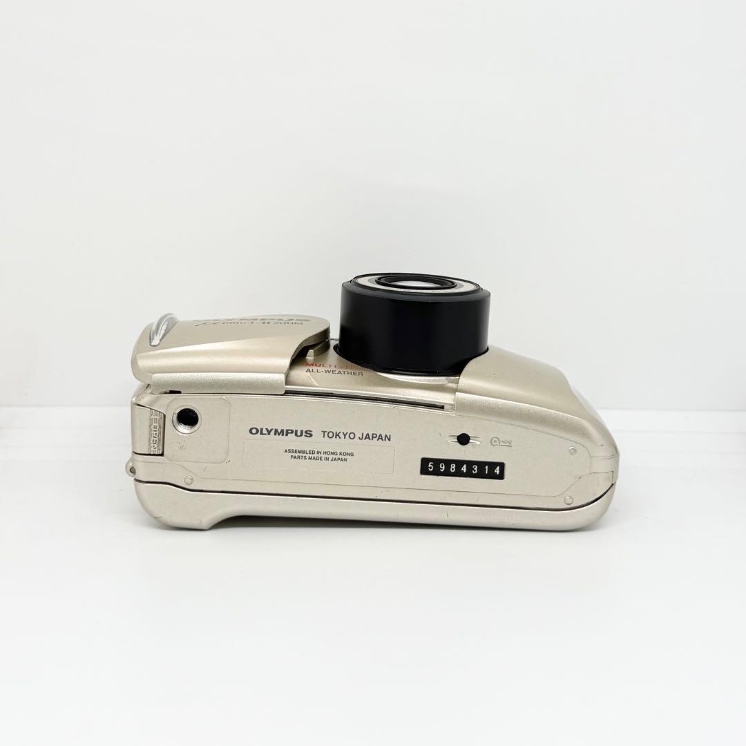 【完動品】OLYMPUS μ -II ZOOM フィルムカメラ 動作確認済み