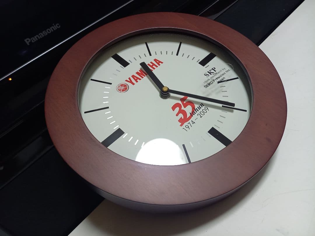 非売品　ヤマハ　ノベルティ　セイコー　プレシジョン　壁掛け時計