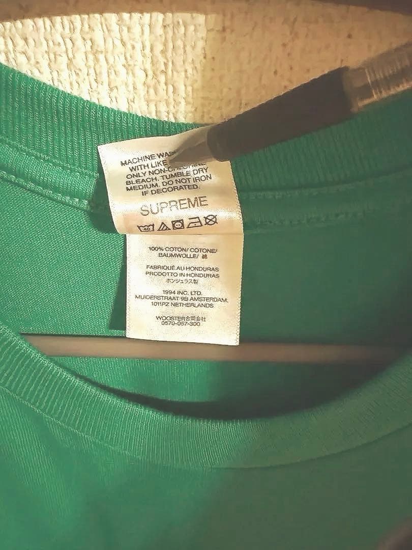k*h様 Supreme®︎ man Tee グリーン L新品