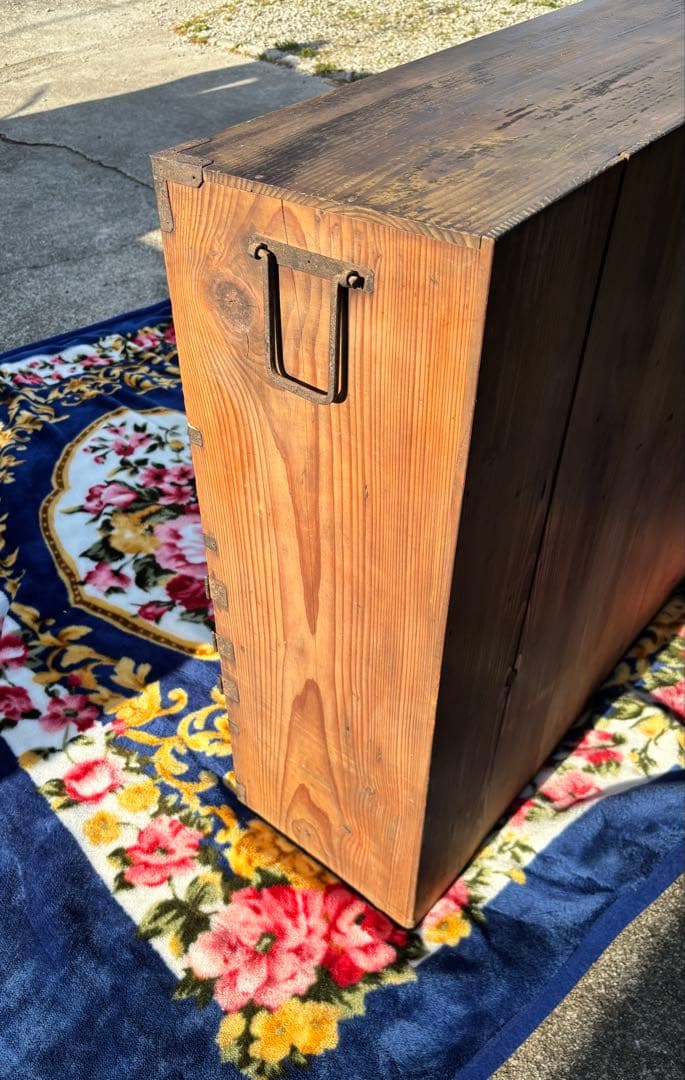 希少★時代箪笥★アンティーク★和箪笥★古家具　★骨董★整理箪笥★金具箪笥