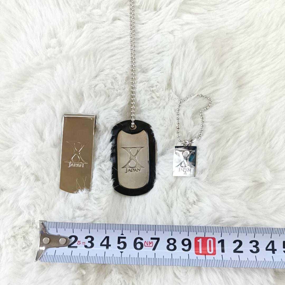 極希少✨555個限定 エックスジャパン ネックレス ドックタグ マネークリップ