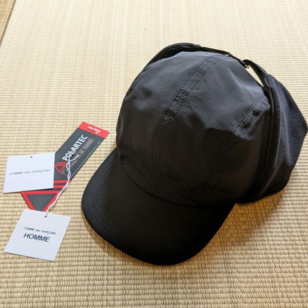 コムデギャルソンオム　25FW ボアフリースジェットキャップ