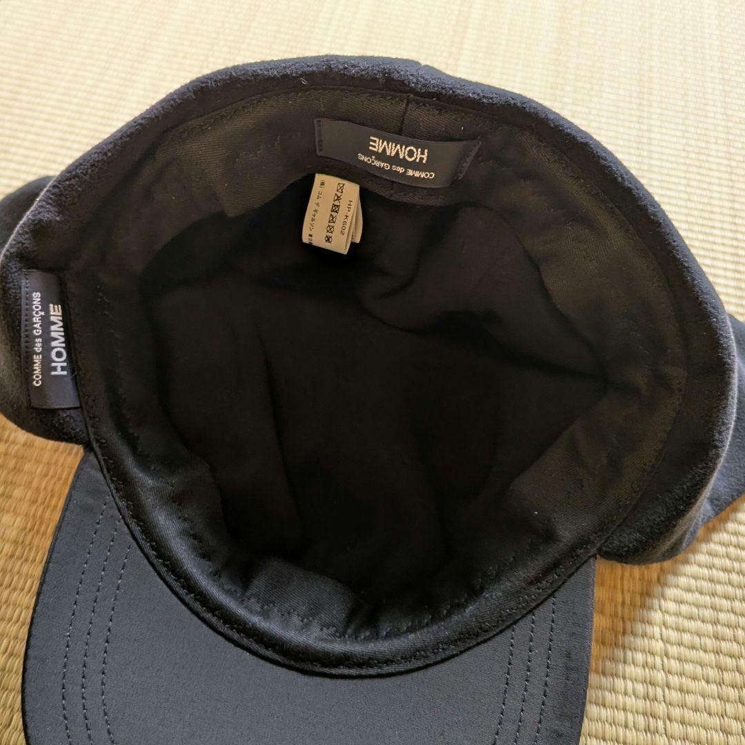 コムデギャルソンオム　25FW ボアフリースジェットキャップ