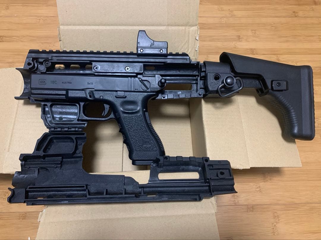 GLOCK 対応カービンコンバージョンキット & 東京マルイ　グロック18c