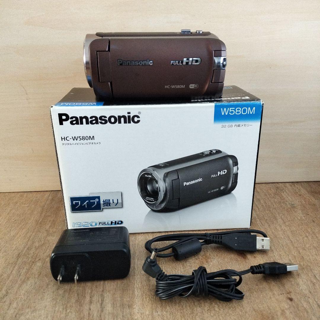 Panasonic HC-W580M デジタルビデオカメラ ブラウン